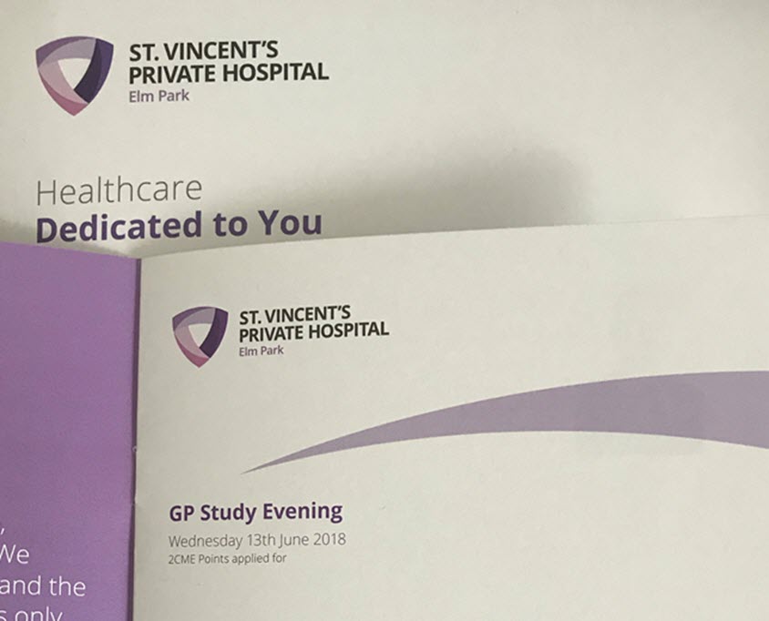 St Vincents Private Hospital GP Study Evening
